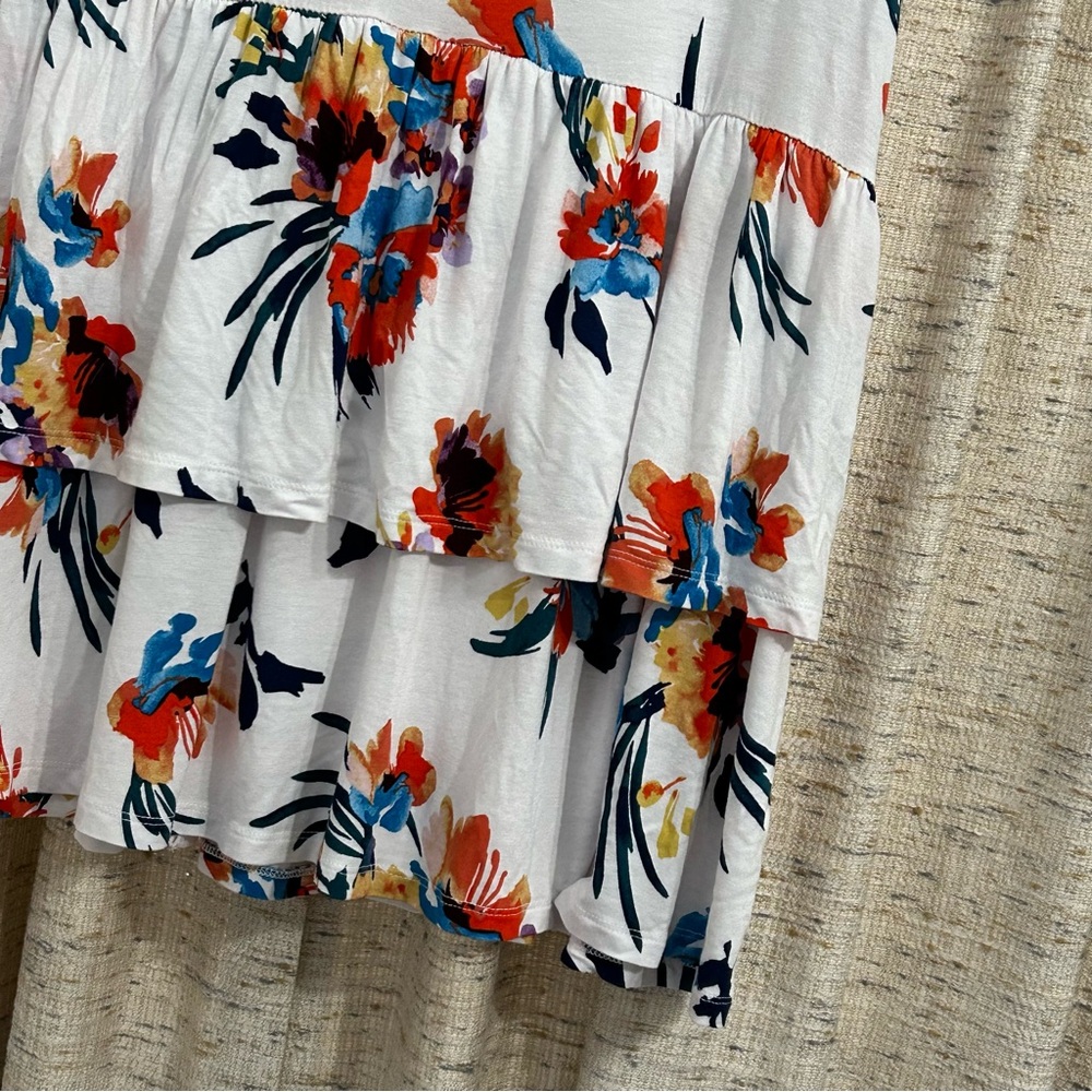 Torrid Super Soft Button Front Tiered Babydoll Top - image 8